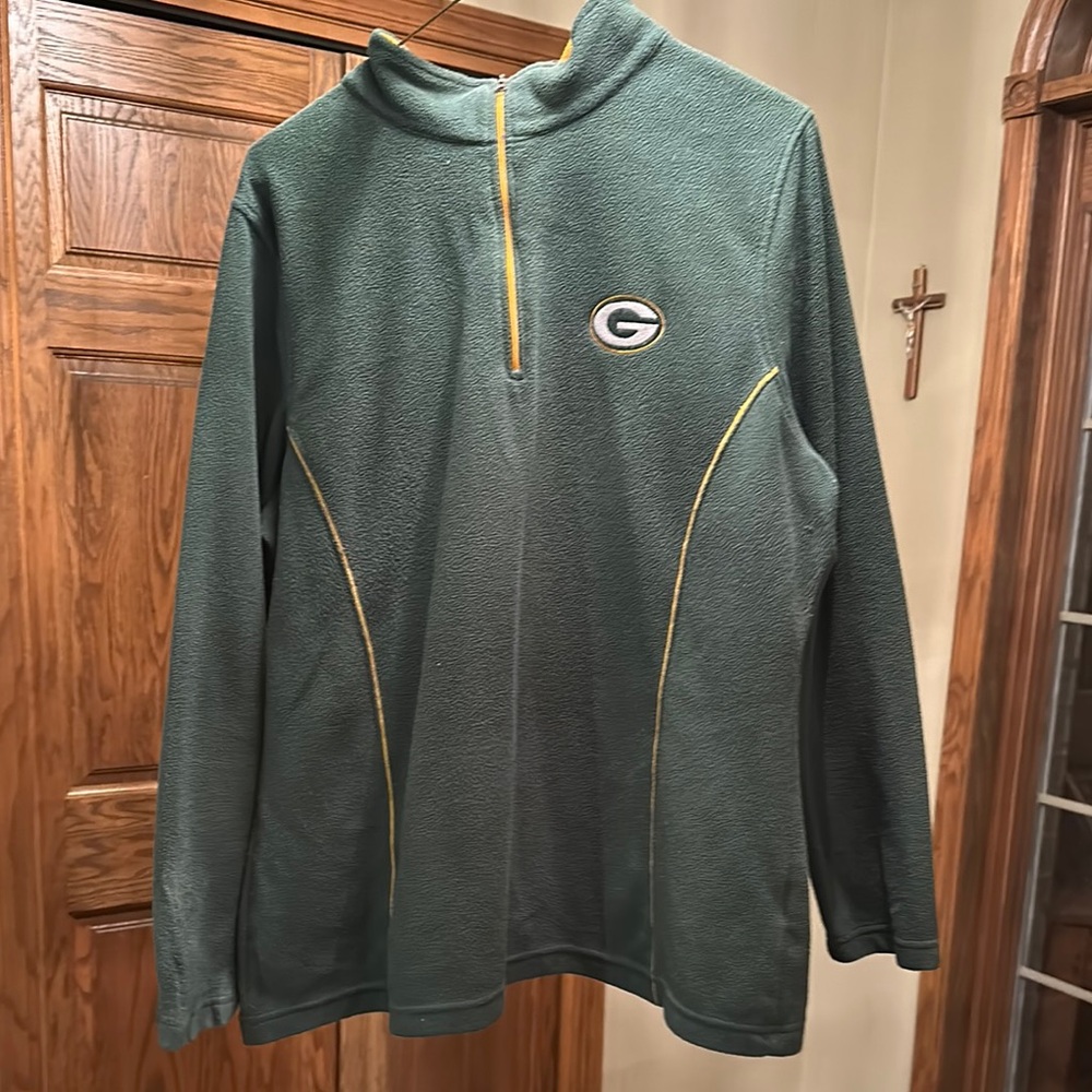 NFL Green Bay Packers Quarter-Zip Pullover!